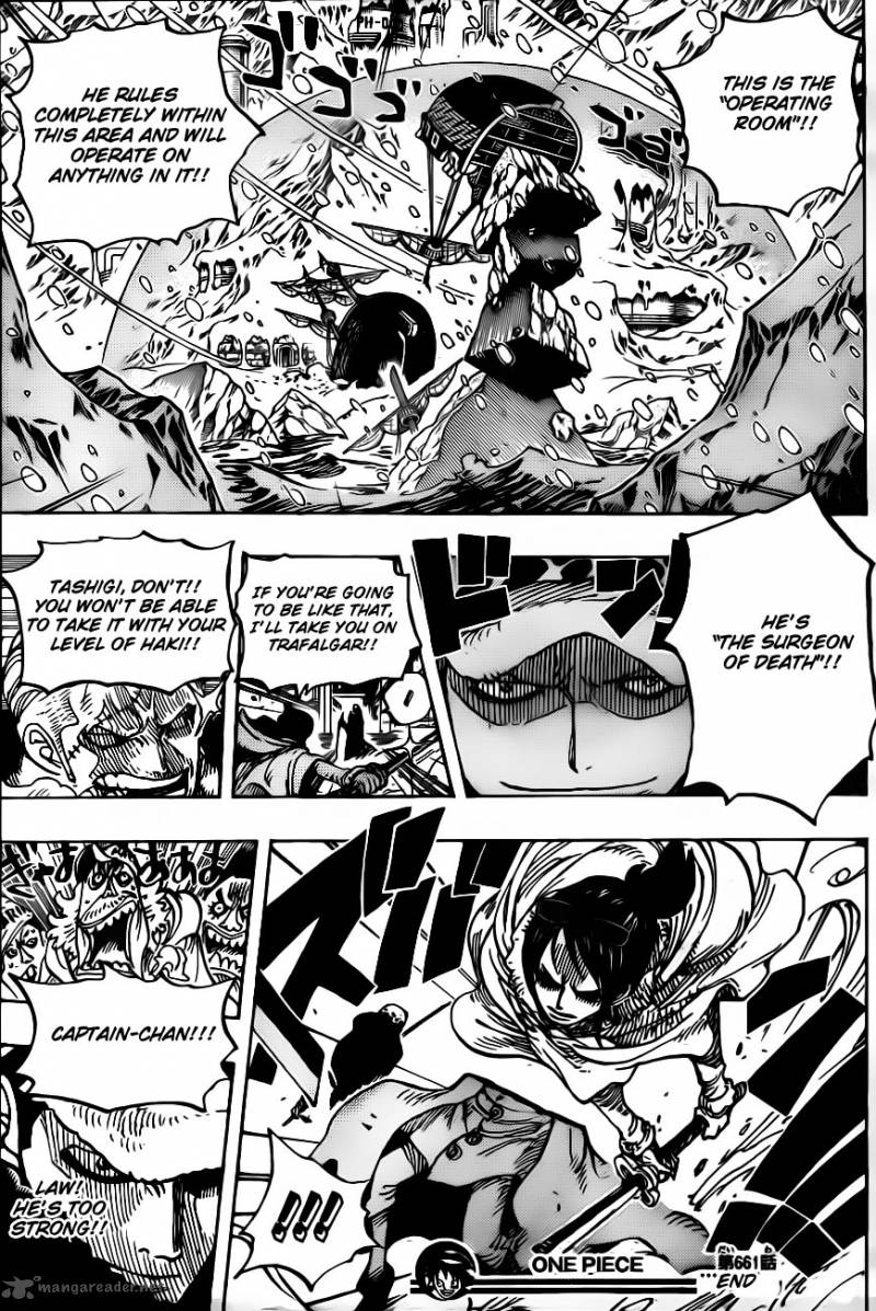 One Piece Manga Chapter 661 page 19 - The Lake of Bandits