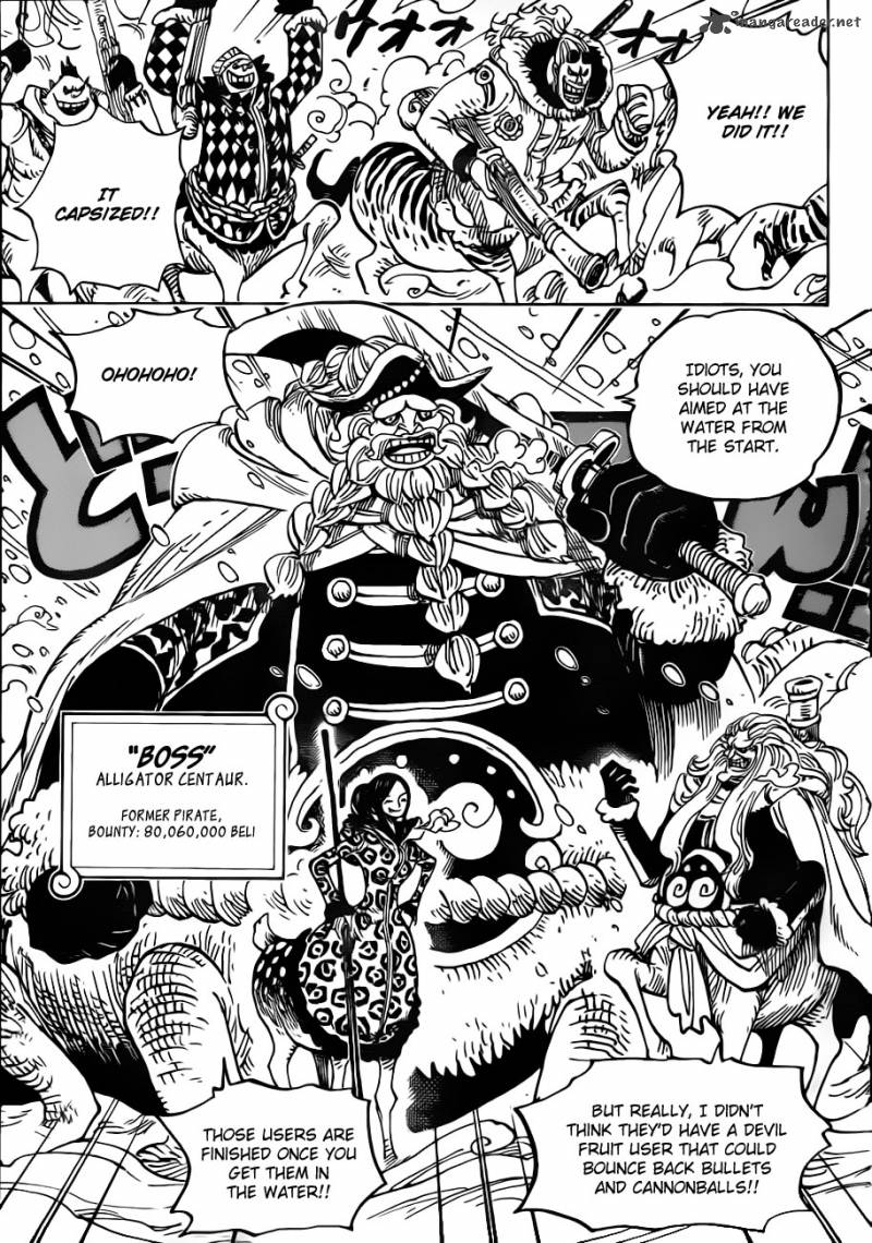 One Piece Manga Chapter 661 page 3 - The Lake of Bandits