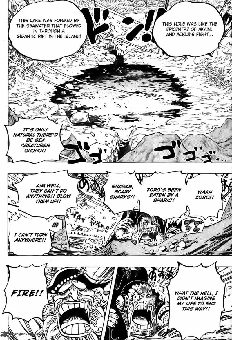 One Piece Manga Chapter 661 page 6 - The Lake of Bandits