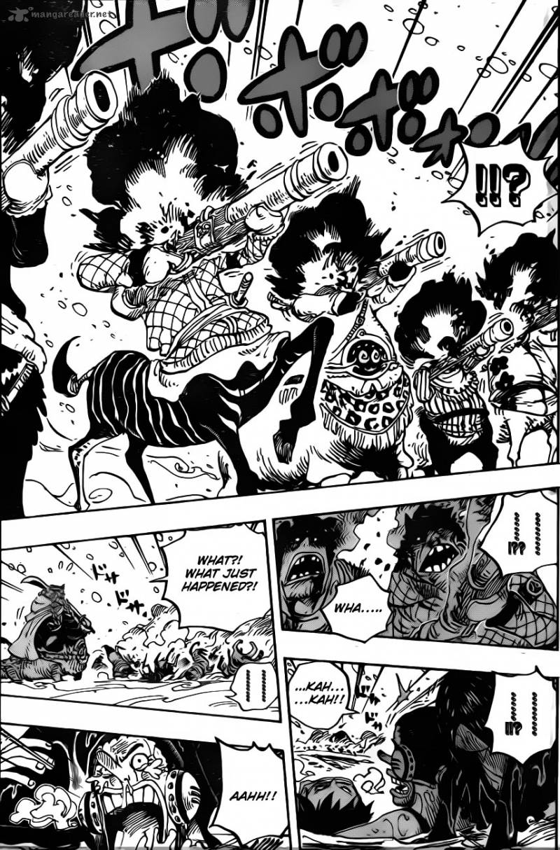 One Piece Manga Chapter 661 page 7 - The Lake of Bandits