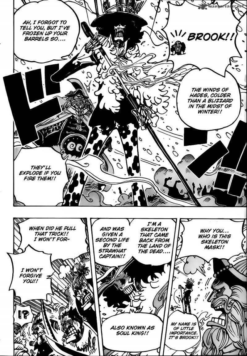 One Piece Manga Chapter 661 page 8 - The Lake of Bandits