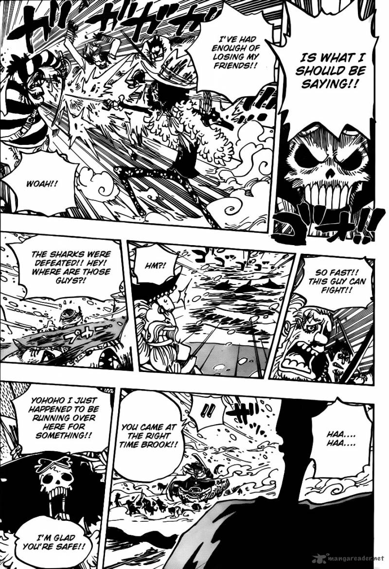 One Piece Manga Chapter 661 page 9 - The Lake of Bandits