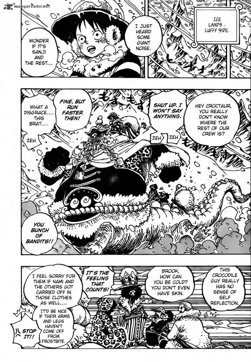 One Piece Manga Chapter 662 page 10 - Warlord Law Vs. Vice Admiral Smoker