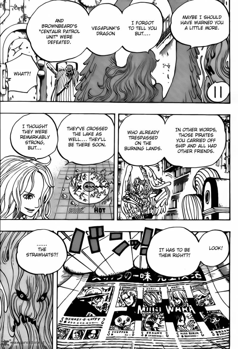 One Piece Manga Chapter 662 page 13 - Warlord Law Vs. Vice Admiral Smoker