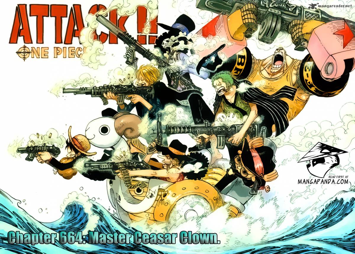 One Piece Manga Chapter 664 page 1 - Master Caesar Clown