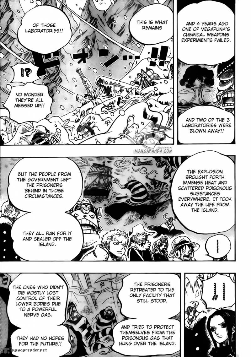 One Piece Manga Chapter 664 page 12 - Master Caesar Clown