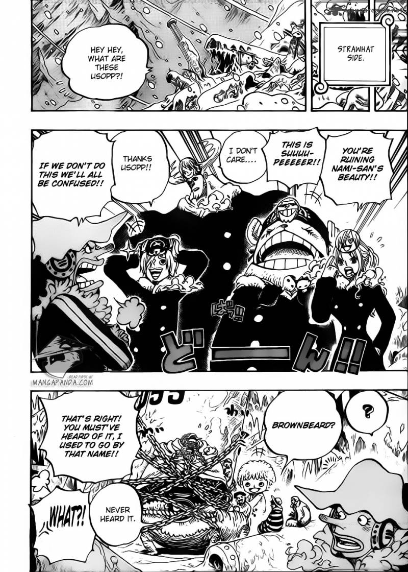 One Piece Manga Chapter 664 page 9 - Master Caesar Clown