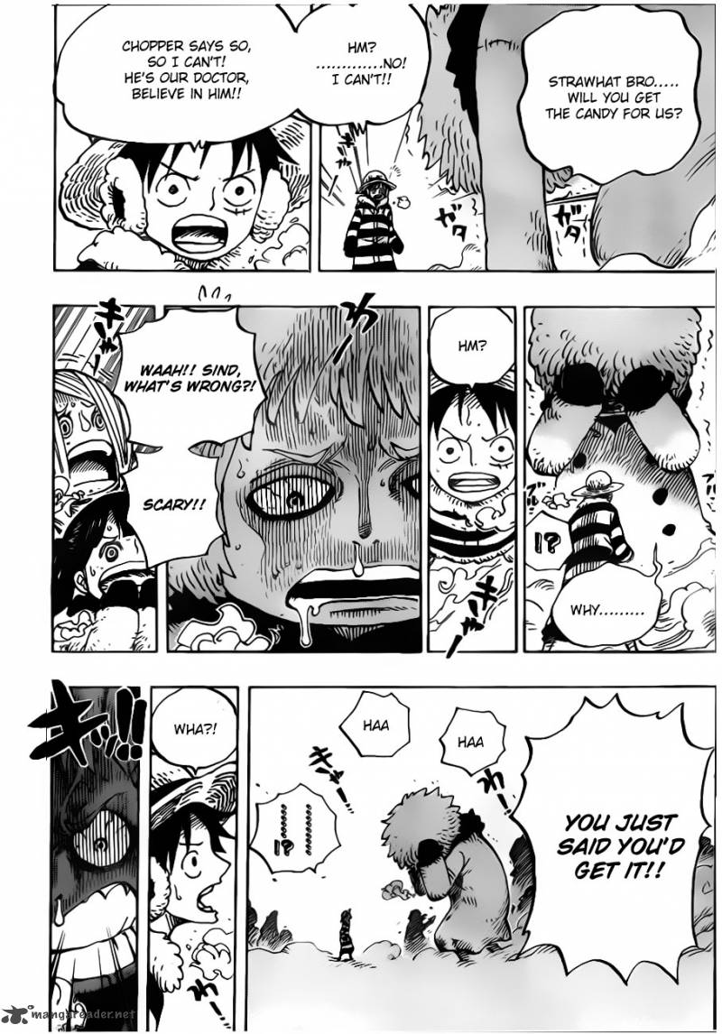 One Piece Manga Chapter 665 page 10 - CANDY