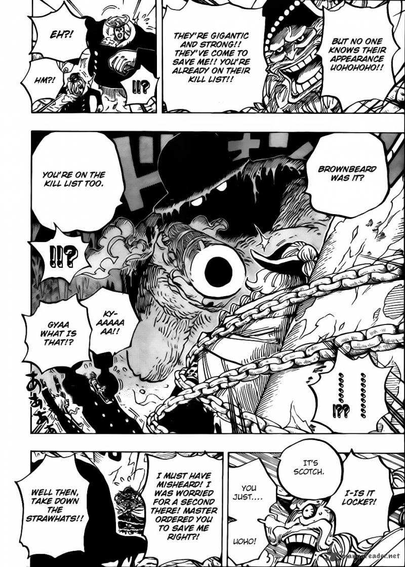 One Piece Manga Chapter 666 page 12 - Yeti Cool Brothers