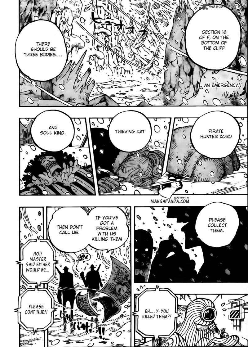 One Piece Manga Chapter 666 page 2 - Yeti Cool Brothers