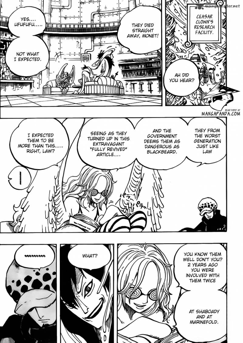 One Piece Manga Chapter 666 page 3 - Yeti Cool Brothers