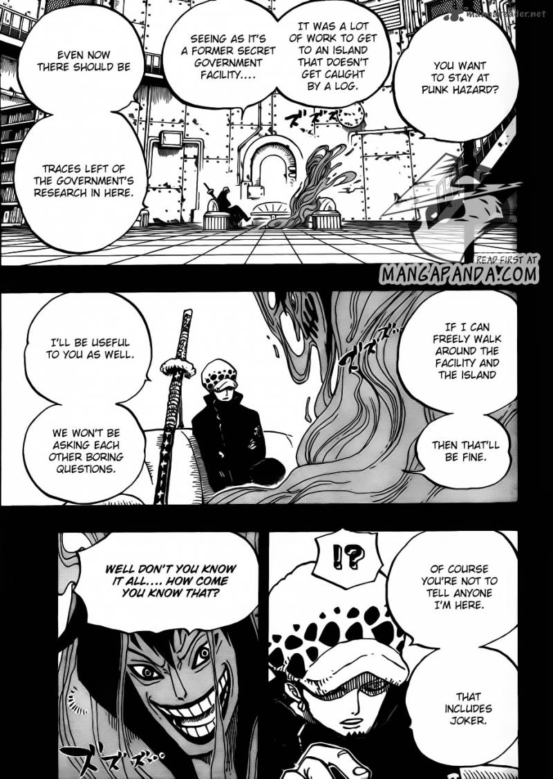 One Piece Manga Chapter 666 page 5 - Yeti Cool Brothers