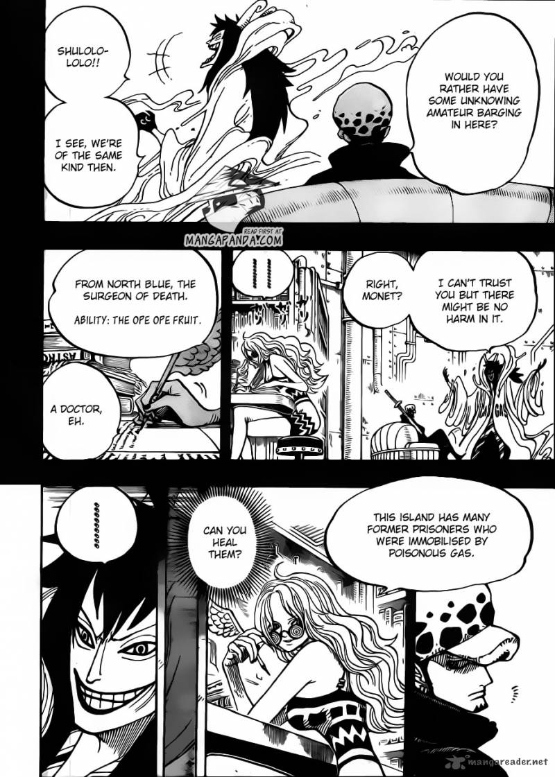 One Piece Manga Chapter 666 page 6 - Yeti Cool Brothers