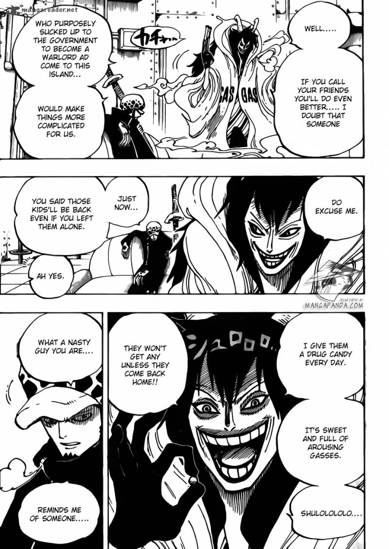 One Piece Manga Chapter 666 page 7 - Yeti Cool Brothers