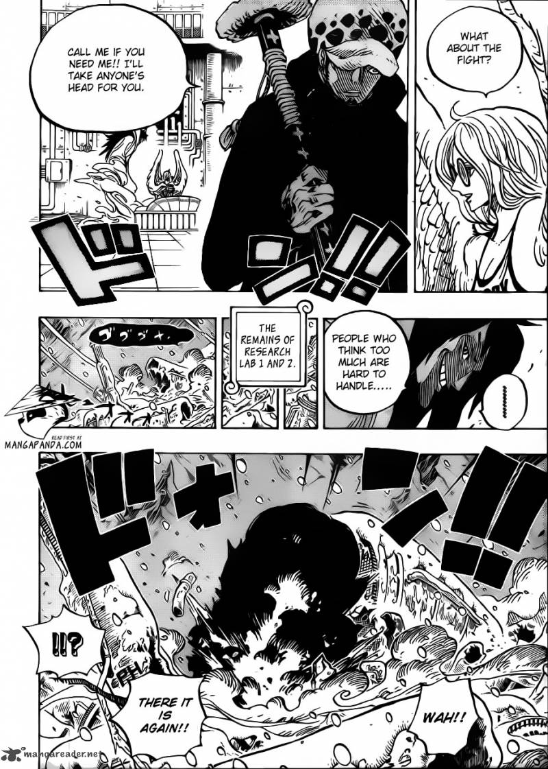 One Piece Manga Chapter 666 page 8 - Yeti Cool Brothers