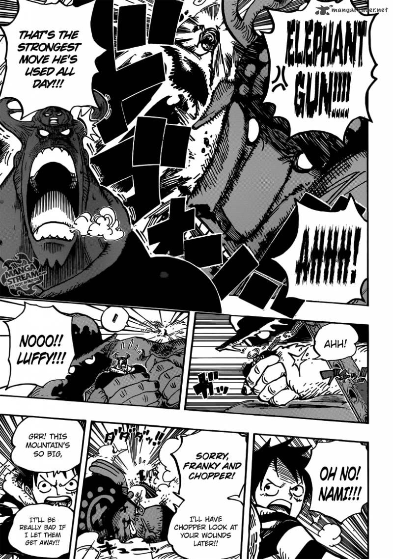 One Piece Manga Chapter 667 page 16 - COOL FIGHT