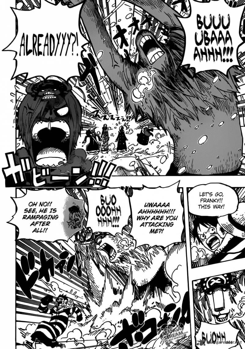 One Piece Manga Chapter 667 page 5 - COOL FIGHT