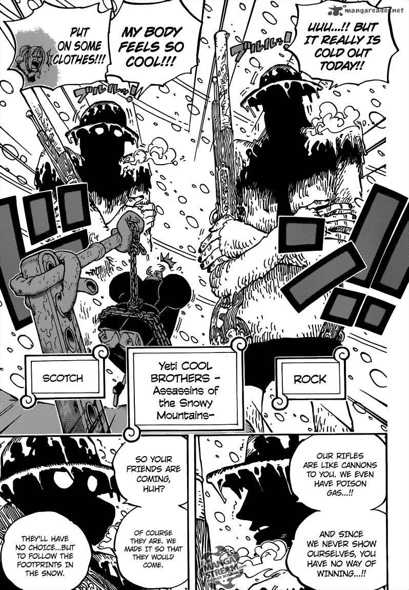 One Piece Manga Chapter 667 page 8 - COOL FIGHT