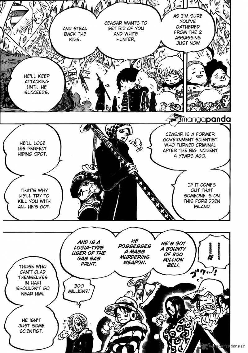 One Piece Manga Chapter 668 page 11 - Pirate Alliance