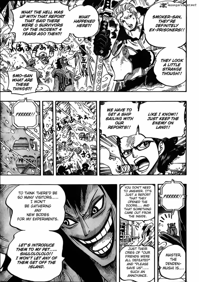 One Piece Manga Chapter 668 page 15 - Pirate Alliance