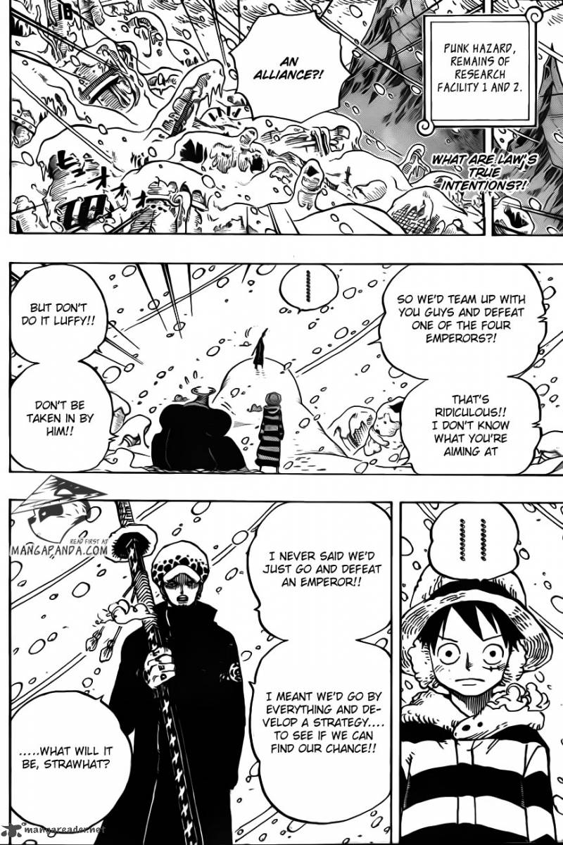 One Piece Manga Chapter 668 page 2 - Pirate Alliance