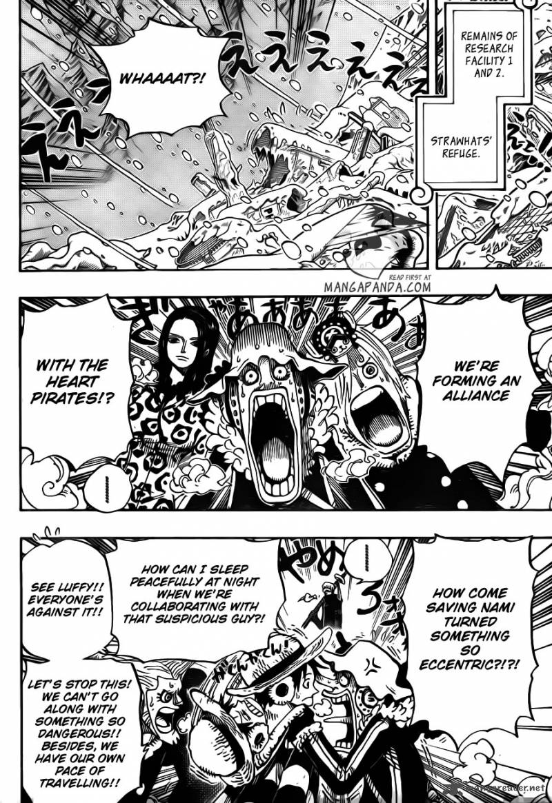 One Piece Manga Chapter 668 page 4 - Pirate Alliance