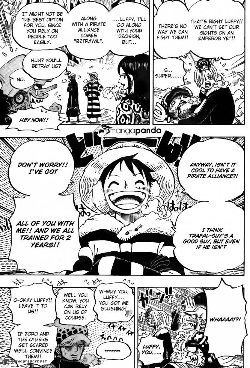 One Piece Manga Chapter 668 page 5 - Pirate Alliance