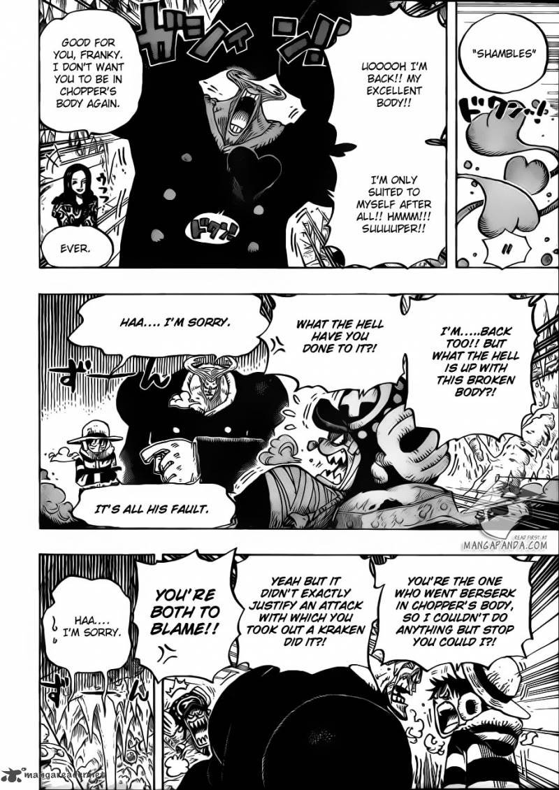 One Piece Manga Chapter 668 page 6 - Pirate Alliance