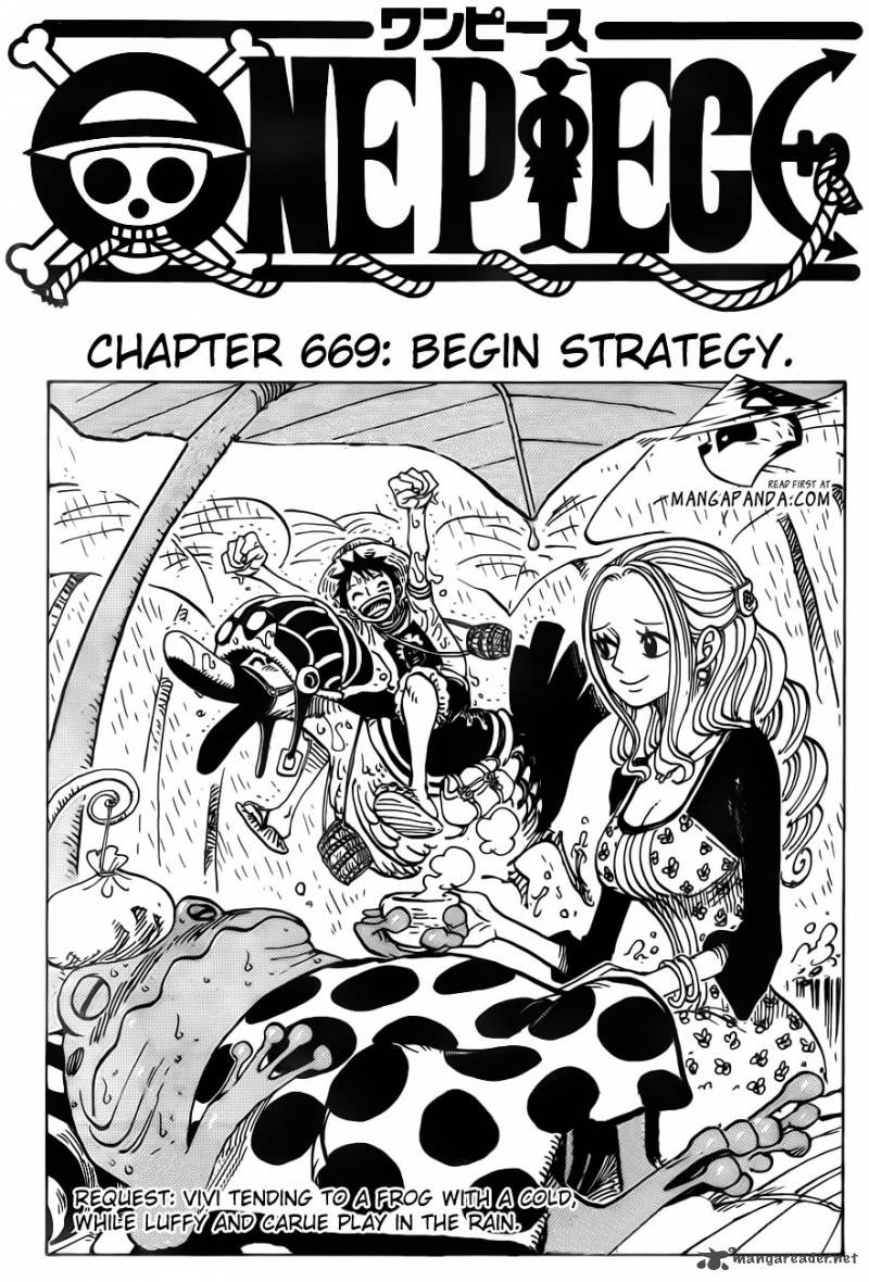 One Piece Manga Chapter 669 page 1 - Commence Operation