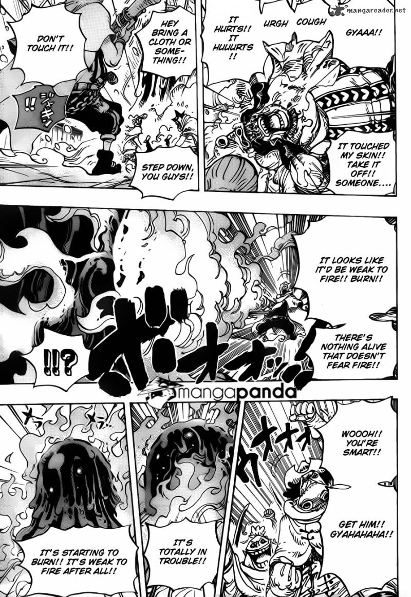 One Piece Manga Chapter 670 page 11 - Blizzard With a Chance of Slime