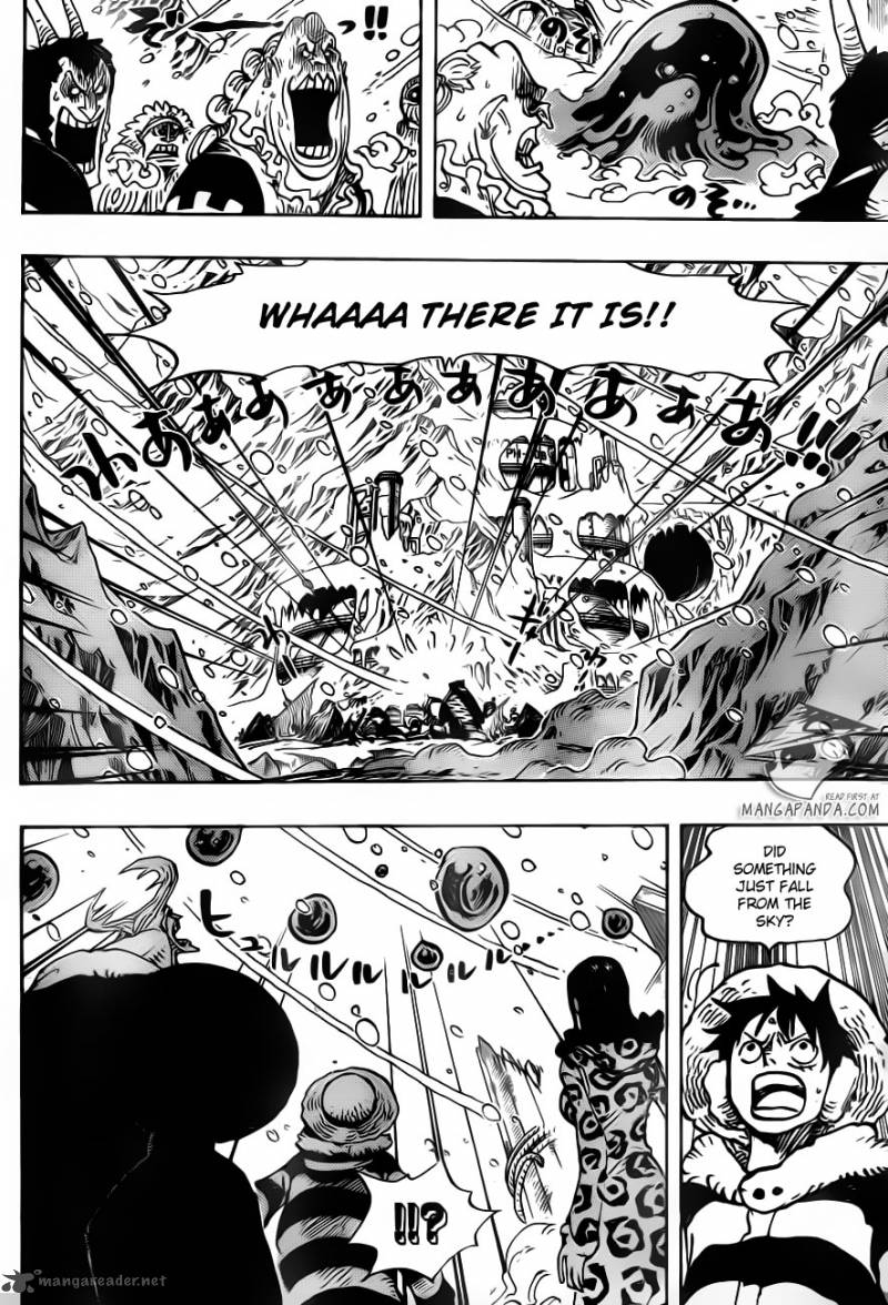 One Piece Manga Chapter 670 page 14 - Blizzard With a Chance of Slime