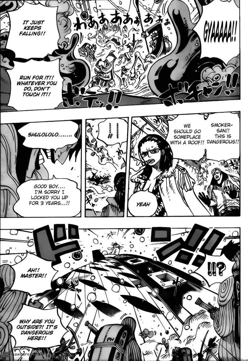 One Piece Manga Chapter 670 page 15 - Blizzard With a Chance of Slime