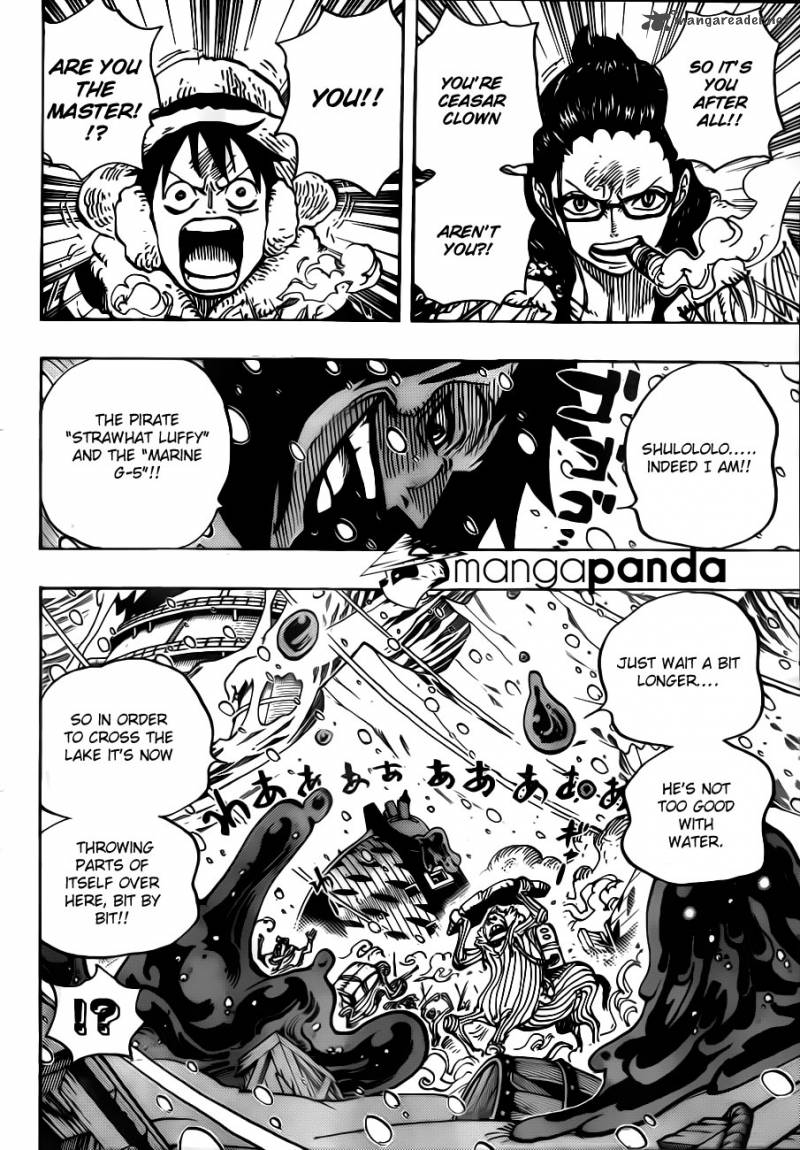 One Piece Manga Chapter 670 page 16 - Blizzard With a Chance of Slime