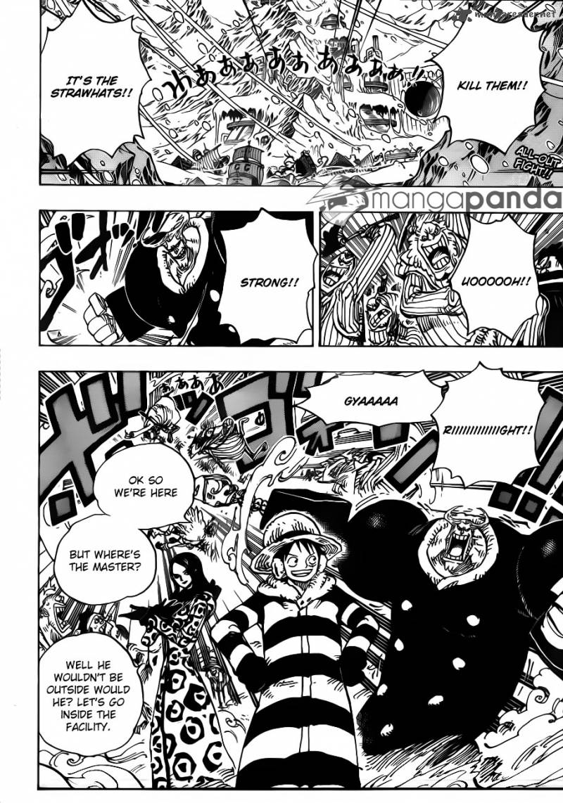 One Piece Manga Chapter 670 page 2 - Blizzard With a Chance of Slime