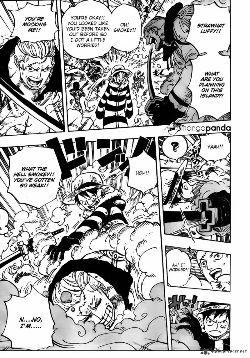 One Piece Manga Chapter 670 page 3 - Blizzard With a Chance of Slime