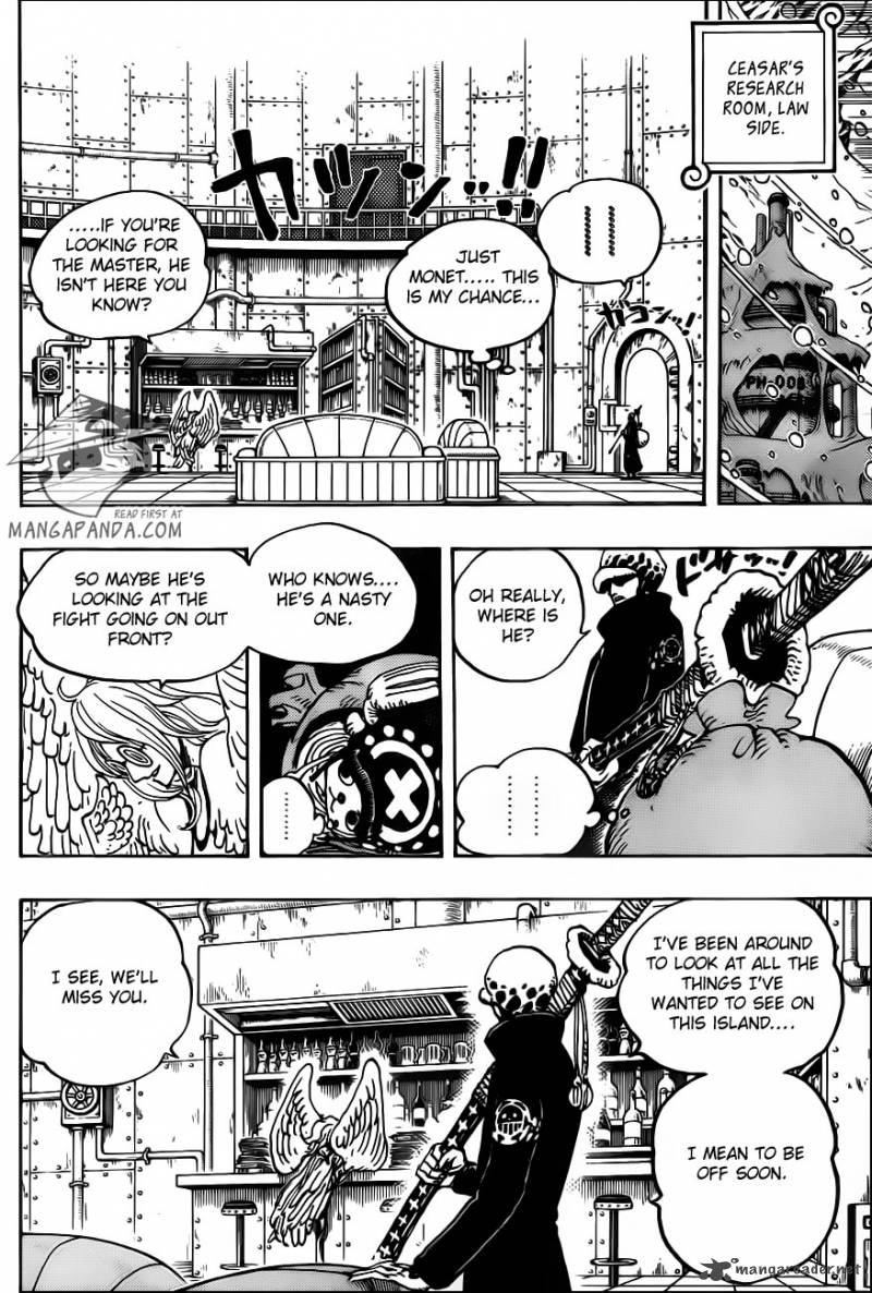 One Piece Manga Chapter 671 page 4 - Gasu Gasu no Mi