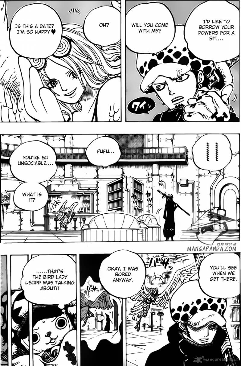 One Piece Manga Chapter 671 page 5 - Gasu Gasu no Mi