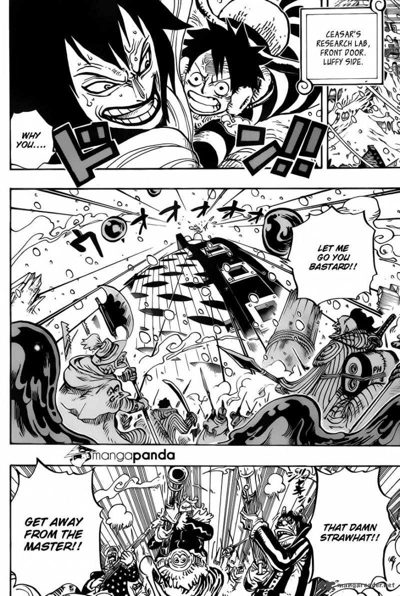 One Piece Manga Chapter 671 page 6 - Gasu Gasu no Mi