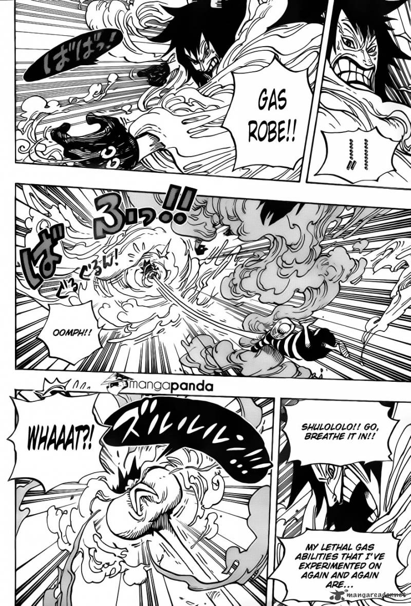 One Piece Manga Chapter 671 page 8 - Gasu Gasu no Mi