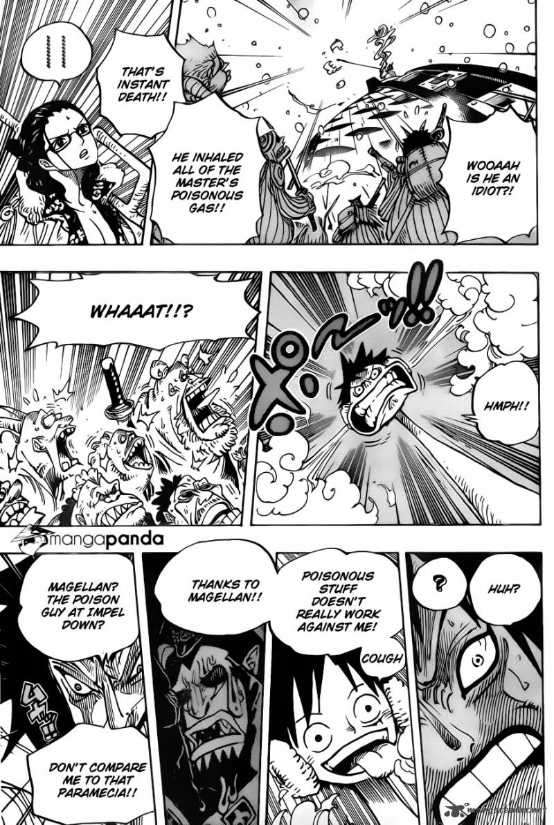 One Piece Manga Chapter 671 page 9 - Gasu Gasu no Mi