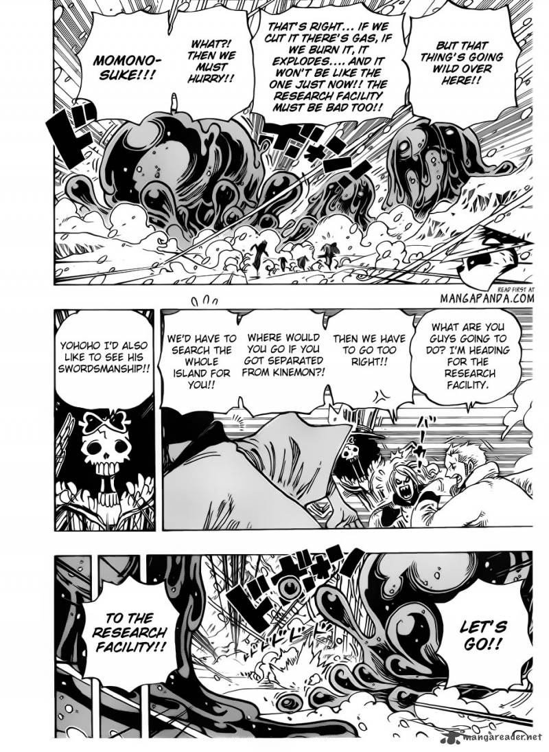 One Piece Manga Chapter 673 page 12 - Vergo and Joker