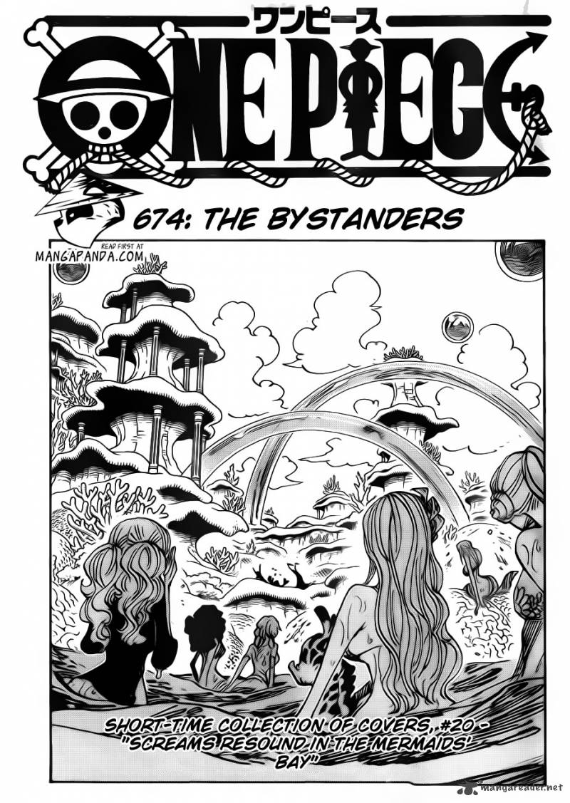One Piece Manga Chapter 674 page 1 - The Observers