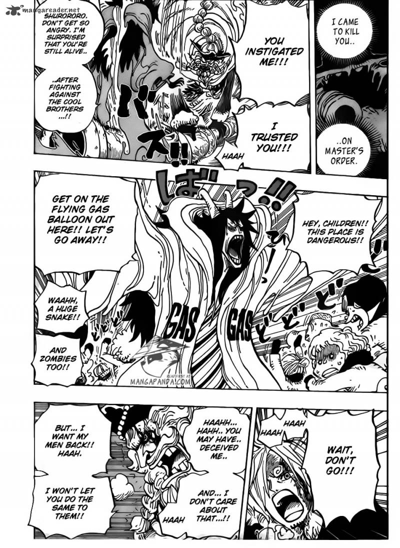 One Piece Manga Chapter 674 page 12 - The Observers