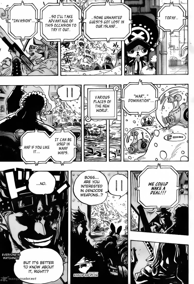 One Piece Manga Chapter 674 page 17 - The Observers