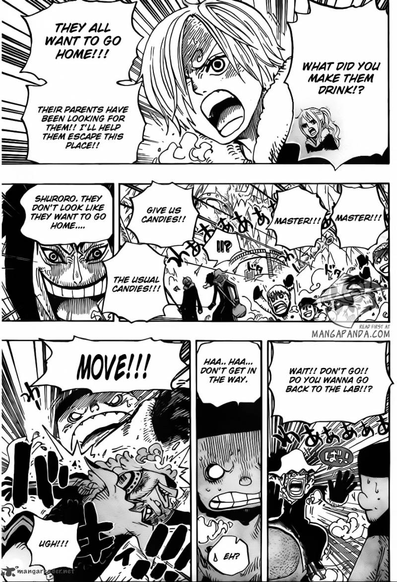 One Piece Manga Chapter 674 page 3 - The Observers