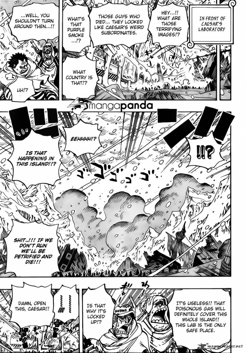 One Piece Manga Chapter 676 page 13 - The Perfect Weapon of Mass Murder