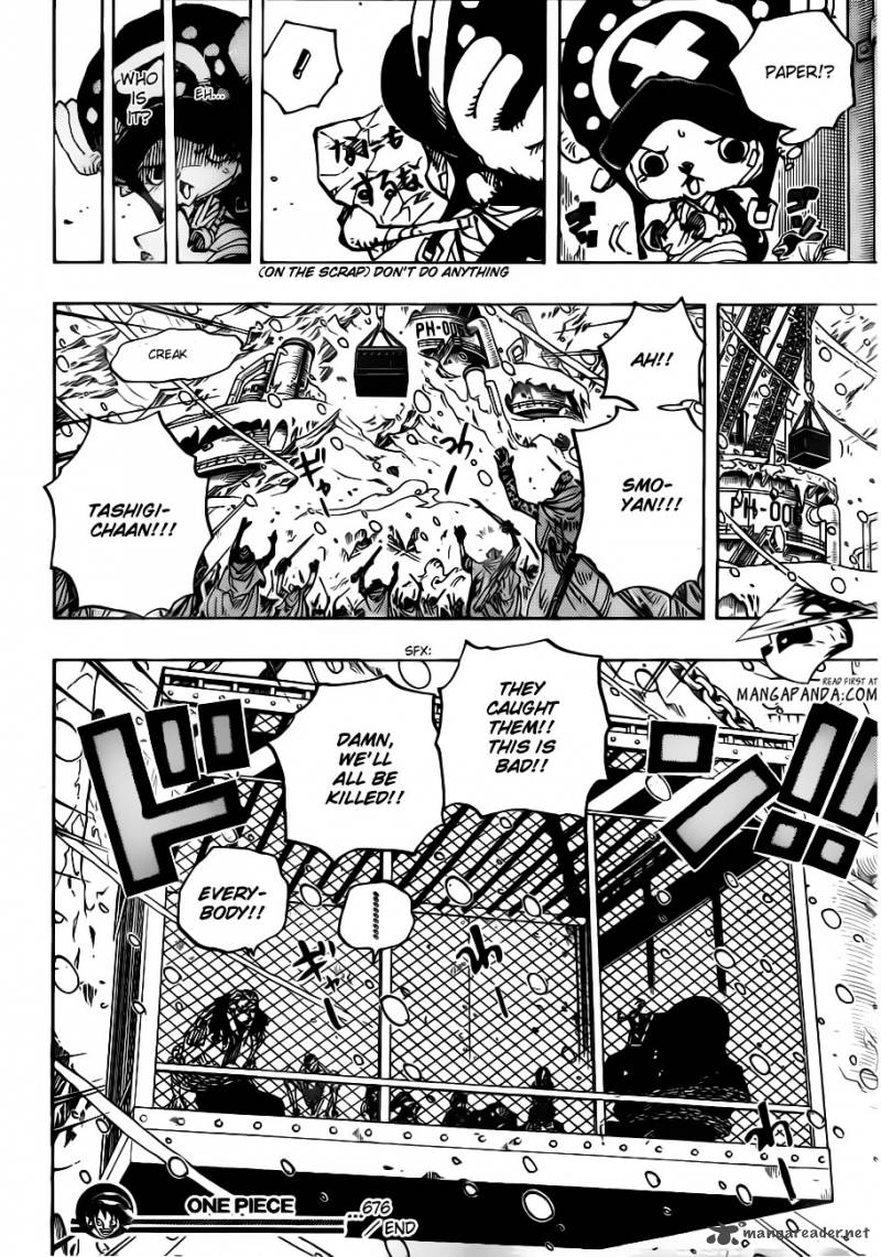One Piece Manga Chapter 676 page 18 - The Perfect Weapon of Mass Murder