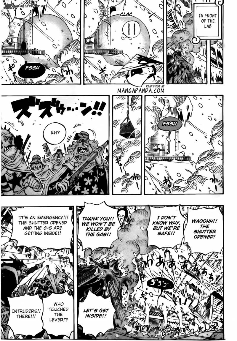 One Piece Manga Chapter 677 page 14 - COUNTER HAZARD!!