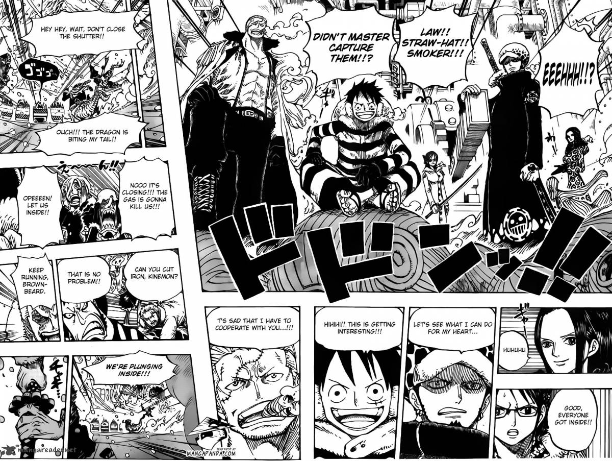 One Piece Manga Chapter 677 page 15 - COUNTER HAZARD!!
