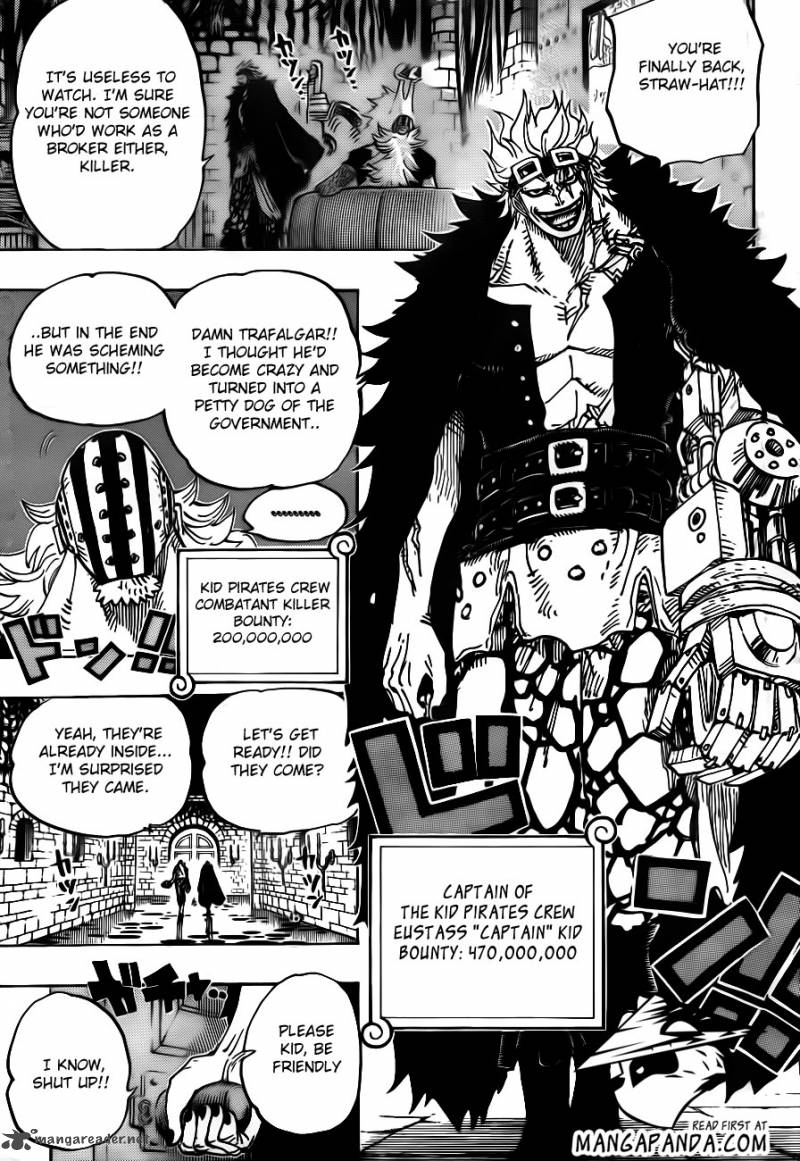 One Piece Manga Chapter 677 page 3 - COUNTER HAZARD!!